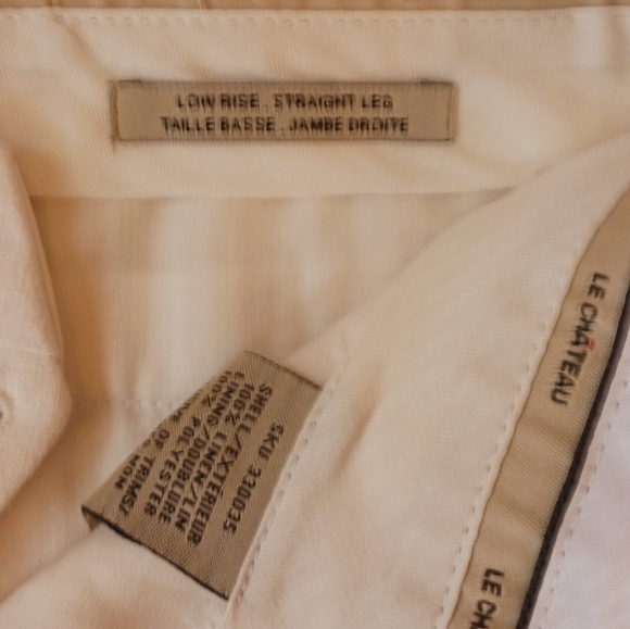 Le Chateau linen pants - Picture 7 of 11